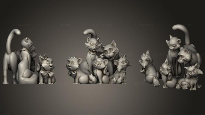 Toys (Aristocats, TOYS_0715) 3D models for cnc